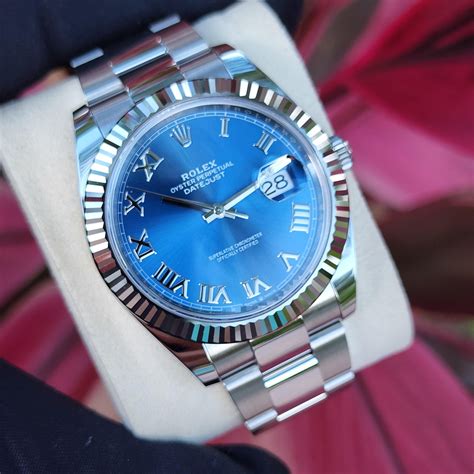 rolex submariner azzurro